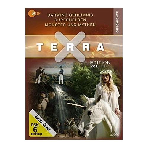 Terra X – Edition Vol. 11: Darwins Geheimnis / Superhelden / Monster und Mythen (DVD) – Studio Hamburg