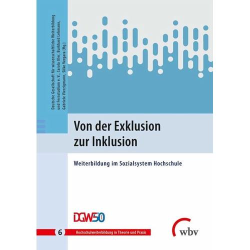 Von der Exklusion zur Inklusion – Gabriele Herausgeber: Vierzigmann, Silke Vergara, Burkhard Lehmann, Carola Iller