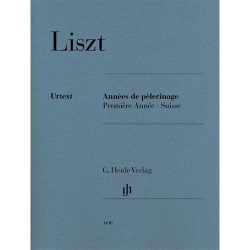 Liszt, Franz – Années de pèlerinage, Première Année – Suisse – Peter Herausgegeben:Jost, Francesco Mitarbeit:Piemontesi