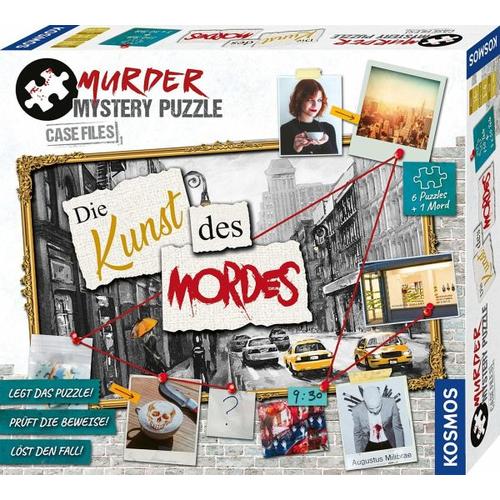 KOSMOS 682187 - Murder Mystery Puzzle, Die Kunst des Mordes, Erlebnispuzzle - Kosmos Spiele