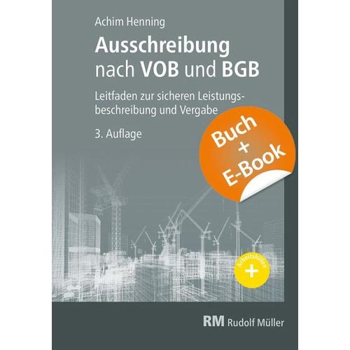 Ausschreibung nach VOB und BGB – mit E-Book (PDF) – Achim Henning