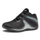 AND1 Rise Men’s Basketball Shoes, Sneakers for Indoor or Outdoor Street or Court, Sizes 7 to 15, Black/Black, 13.5 Women/12 Men