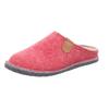 Pantoffel ROHDE "LUCCA", Damen, Gr. 40, rot, Filz, meliert, klassisch, Schuhe, Clog, Hausschuh, Homeslipper in melierter Optik