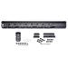 Presma AR-10 LR 308 Super Light M-LOK Series Free Float Handguards 17in DPMS Low Profile Black M38M/L17