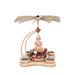 The Holiday Aisle® Pyramid Cats Wood in Brown | 12 H x 10.5 W x 10.5 D in | Wayfair CDF1D6AA529C48B39B36C24E27208581