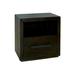 Ebern Designs 1 - Drawer Solid Wood Nightstand in Brown Wood in Brown/Gray/Green | 54 H x 40 W x 18 D in | Wayfair 83C62D5CF7CD4EBFB317423BDEF525CA