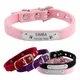 Personalized Cat Collar Soft Velvet Puppy Necklace Collars for Cats Small Dog Kitten Accessories