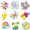 Baby Teething Toys Rattle for Babies 1 2 3 Years Sensory Baby Toys 0 6 Month Grasping Activities