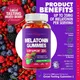 Melatonin 20 Mg Adult Gummies - Delicious Mixed Berry Flavor - Maximum Strength - Sleep Gummies - 10