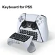 Wireless Keyboard for PS5 Controller Handle Bluetooth External Keyboard for Playstation5 ChatPad