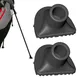 2pcs Golf Bag Feet Replacement Golf Bag Stand Rubber Feet Replace For Golf Bag Stand Golf Bag