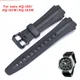17mm Resin Replacement Strap For Casio AQ-160w AQ-161w AQ-163w Men Band Rubber Sprot Waterproof