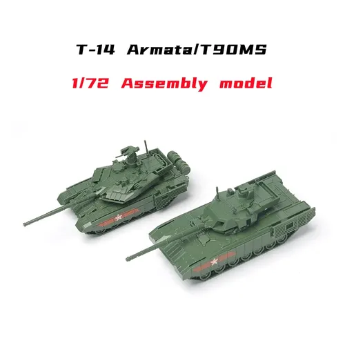 4d 1/72 T-14 armata t90ms Kampfpanzer Montage Puzzle Modell Militärs pielzeug