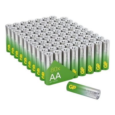 80er-Pack Batterien »Super Alkaline« Mignon / AA / LR06, GP Batteries