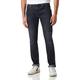 7 For All Mankind Herren Paxtyn Special Edition Stretch Tek Ranger With Multisquiggle Jeans, Schwarz, 34 EU
