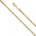 14K Gold 2.5mm French Hollow Rope : 20