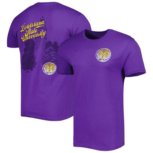 Lila LSU Tigers Vault Premium T-Shirt für Herren