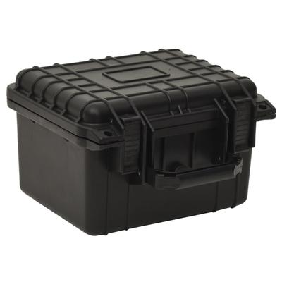 vidaXL Portable Flight Case Black 10.6