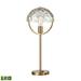 Elk Home 10-Inch Wide Parsons Ave Table Lamp Transitional-Aged Brass