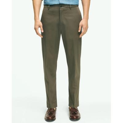 Brooks Brothers Men's Regular Fit Stretch Cotton Advantage Chino Pants | Dark Grey | Size 36 30
