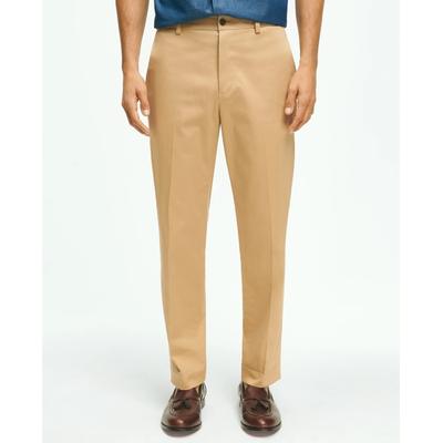 Brooks Brothers Men's Regular Fit Stretch Cotton Advantage Chino Pants | Dark Khaki | Size 31 32