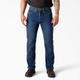 Dickies Men's Flex Regular Fit 5-Pocket Jeans - Medium Denim Wash Size 44 30 (DD605)