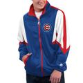 Men's Starter Royal Chicago Cubs Lead Runner Full-Zip Jacket