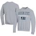 Men's Champion Gray Jackson State Tigers Football Powerblend Pullover Sweatshirt