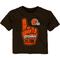 Infant Brown Cleveland Browns Hand-Off T-Shirt