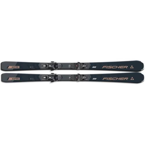 FISCHER Damen Racing Ski ASPIRE SLR PRO + RS9 SLR, Größe 145 in Schwarz