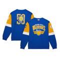 "Sweat-shirt Golden State Warriors NBA All Over Crew par Mitchell & Ness - Homme - Homme Taille: M"