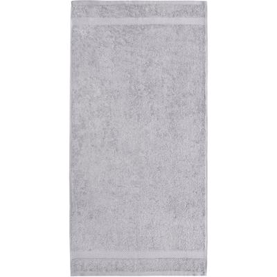 Duschtuch DYCKHOFF "Planet", silber, B:70cm L:140cm, Walkfrottier, Obermaterial: 100% Baumwolle, Handtücher (Packung) Image