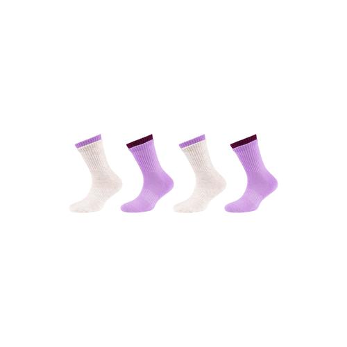 „Socken S.OLIVER „“Socken 4er Pack““ Gr. 35/38, lila (rhapsody) Kinder Socken“