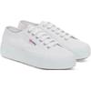 Plateausneaker SUPERGA "2740-PLATFORM", Gr. 37, weiß, Textil, sportlich, Schuhe