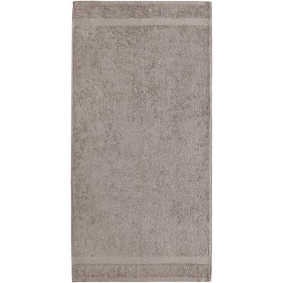 Strandtuch DYCKHOFF "Planet", grau (taupe), B:70cm L:200cm, Walkfrottier, Obermaterial: 100% Baumwolle, Handtücher (Packung) Image