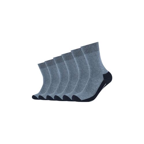 Socken CAMANO ""Socken 6er Pack"" Gr. 35/38, blau (navy) Damen Socken