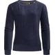 Sweater RAGWEAR "Johanka Velvet" Gr. XXL (44), blau (navy) Damen Sweatshirts Stylischer Pullover in Cord-Optik