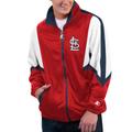 Men's Starter Red St. Louis Cardinals Lead Runner Full-Zip Jacket