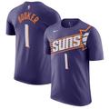 Men's Nike Devin Booker Purple Phoenix Suns Icon 2022/23 Name & Number T-Shirt