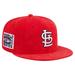 Men's New Era Red St. Louis Cardinals Throwback Corduroy 59FIFTY Fitted Hat