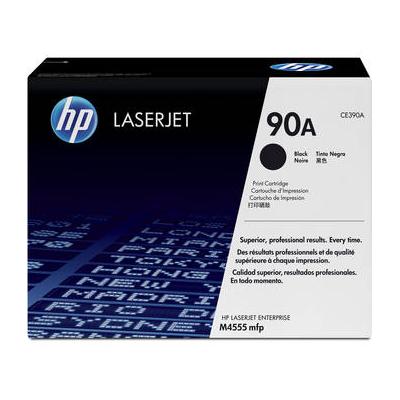 HP Used 90A Black LaserJet Toner Cartridge with Smart Printing Technology CE390A