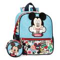 Disney Mickey Be Cool Blue Nursery Backpack 23x25x10 cm Polyester 5.75L
