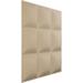 Ekena Millwork Classic EnduraWall Decorative 3D Wall Panel Vinyl/PVC in Brown | Wayfair WP20X20CLGBE