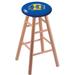 Holland Bar Stool NHL 30" Bar Stool Wood/Plastic/Acrylic in Brown | 30 H x 18 W x 18 D in | Wayfair RC30OSNatSDakSt