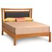 Copeland Furniture Monterey Platform Bed Upholstered/Genuine Leather in Brown | Full | Wayfair 1-MON-23-53-3314