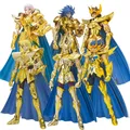 Figurine de Dessin Animé Saint Seiya Myth grill Lion Aiolia Verseau Camus Cancer Masque de