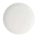 Mikasa Hospitality 5292243 10" Round Bistro Blanc Coupe Plate - Porcelain, White, Vitrified Porcelain