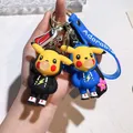 Pokémon Action Figure Toy Porte-clés pour enfants Pikachu Lancer Sac à dos Pendentif Modèle