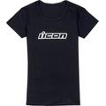 Icon Clasicon 2023 T-shirt donna, nero-bianco, dimensione S per donne