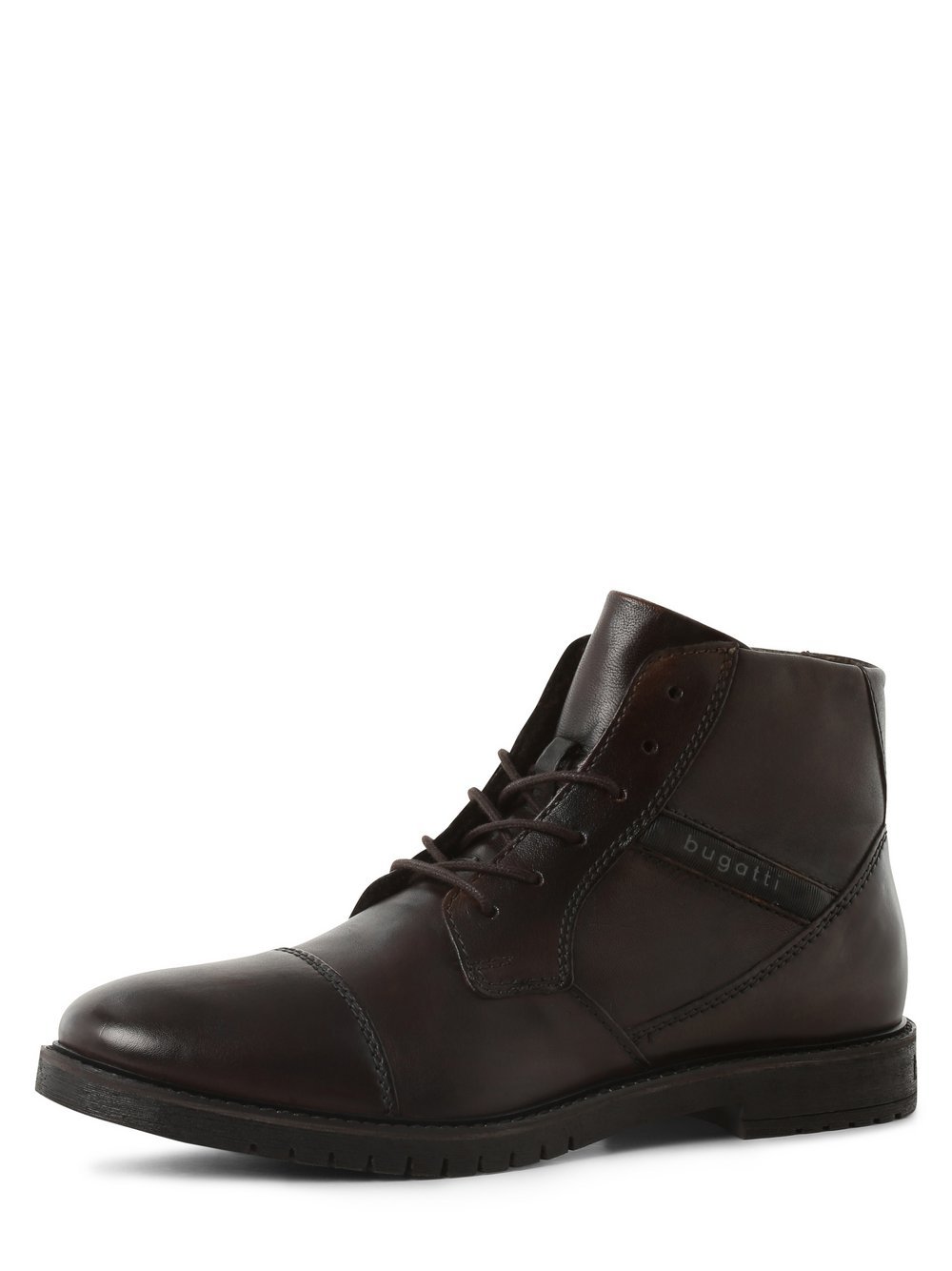 Bugatti Boots aus Leder Herren schoko, 42